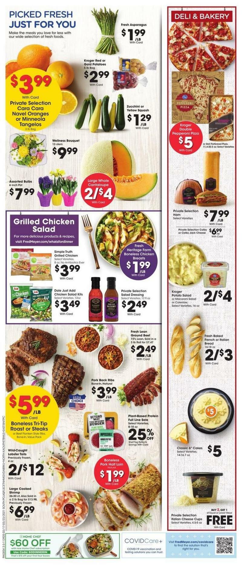 Fred Meyer Weekly Ad from March 17