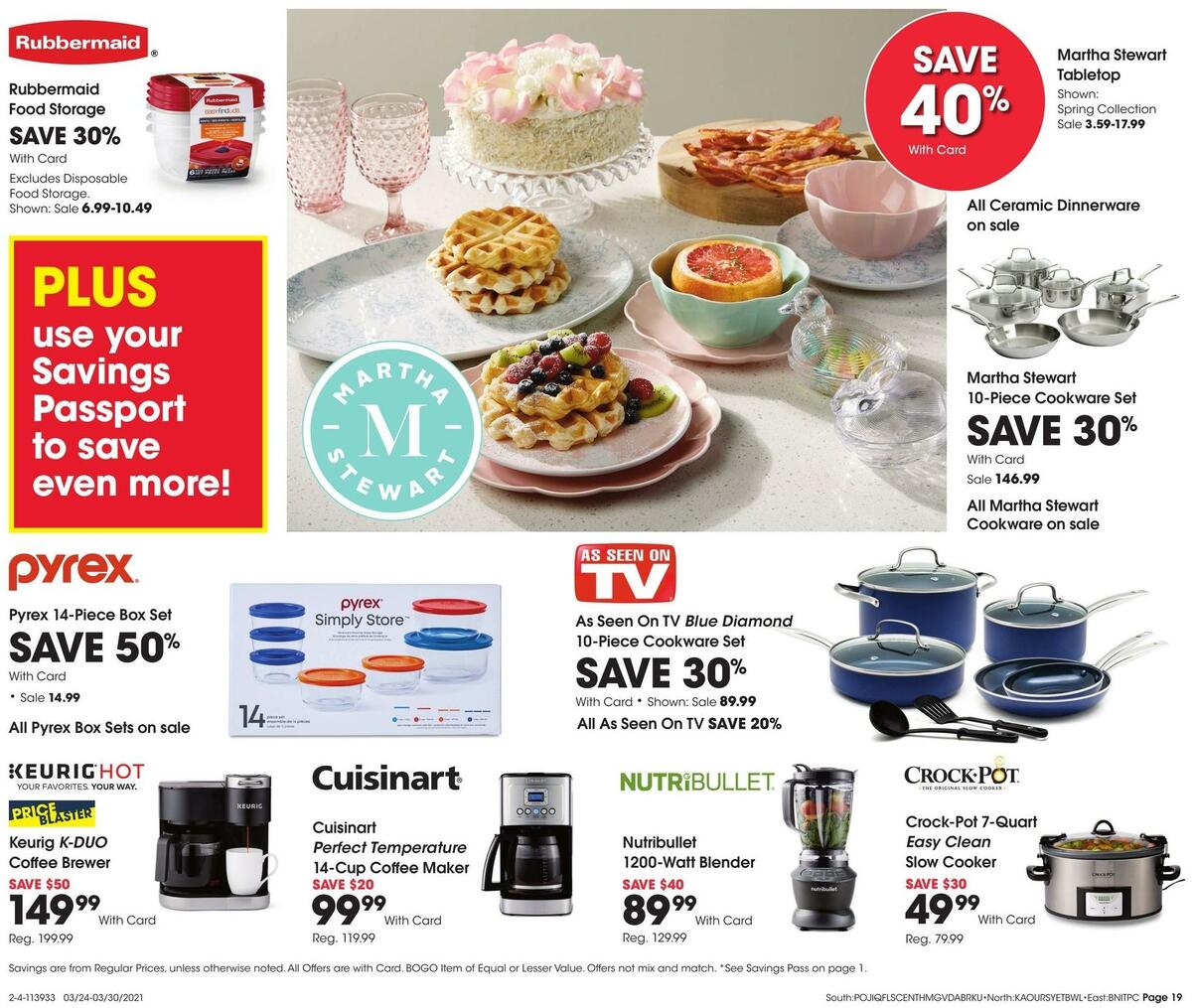 Fred Meyer General Merchandise Weekly Ad from March 24