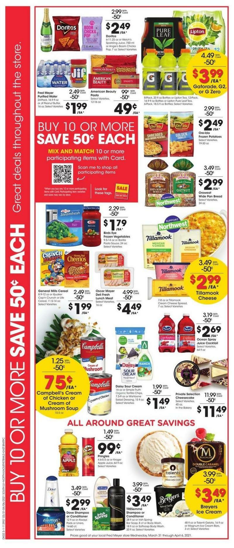 Fred Meyer Weekly Ad from March 31