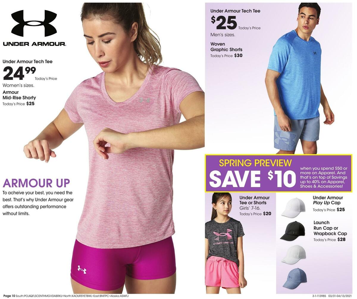 Fred Meyer Apparel Weekly Ad from March 31