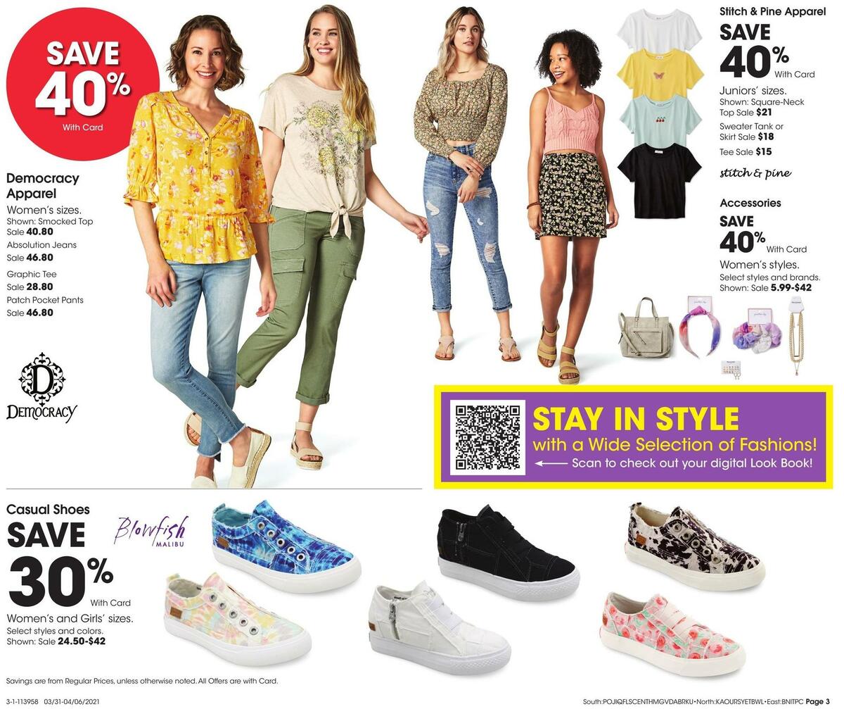 Fred Meyer General Merchandise Weekly Ad from March 31