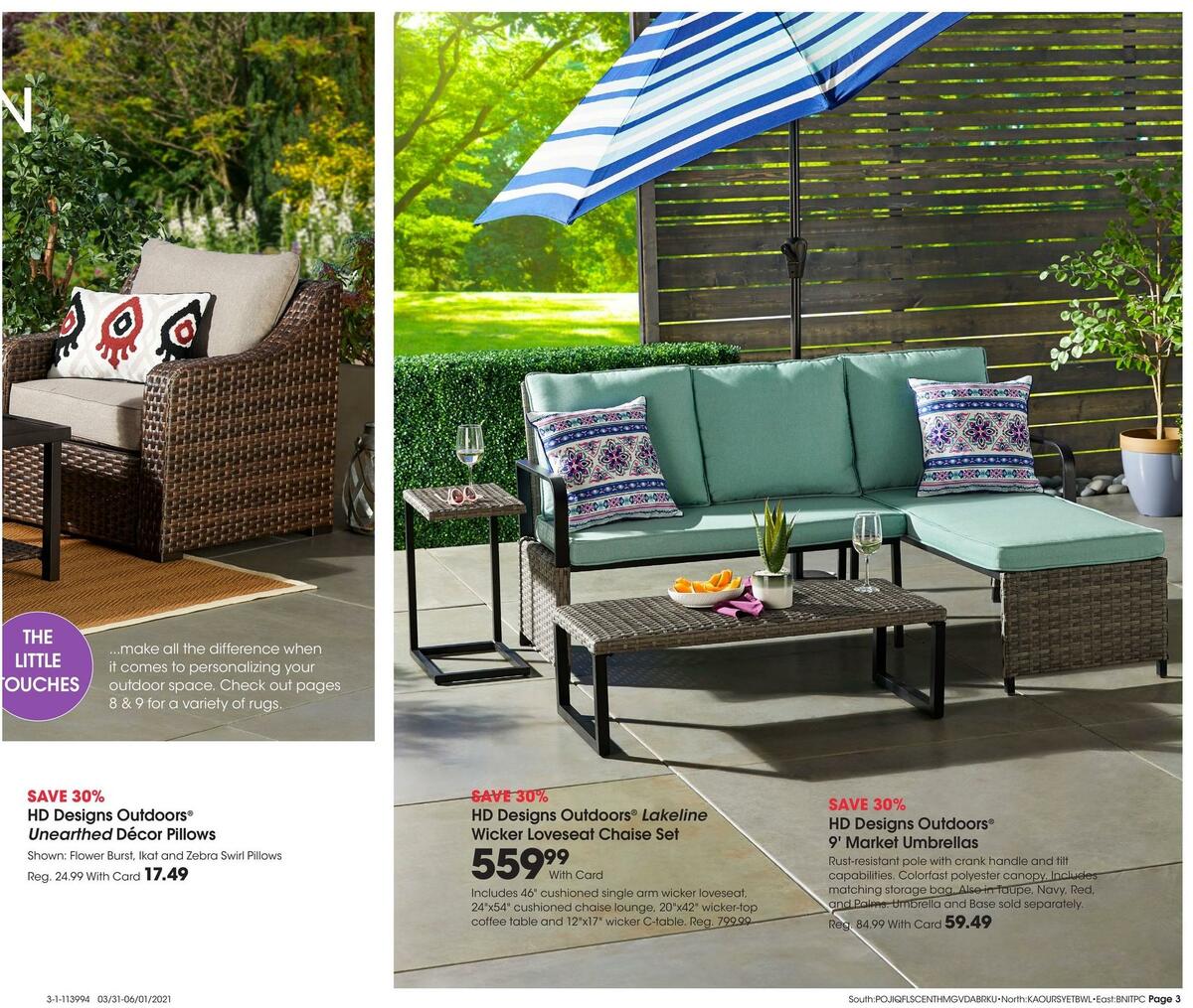 Fred Meyer Outdoor Living Look Book Weekly Ad from March 31