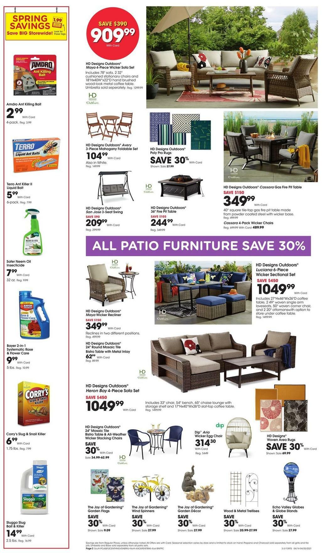 Fred Meyer Garden Weekly Ad from April 14