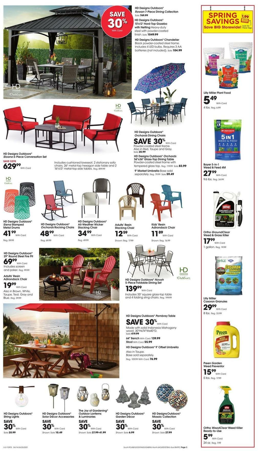 Fred Meyer Garden Weekly Ad from April 14
