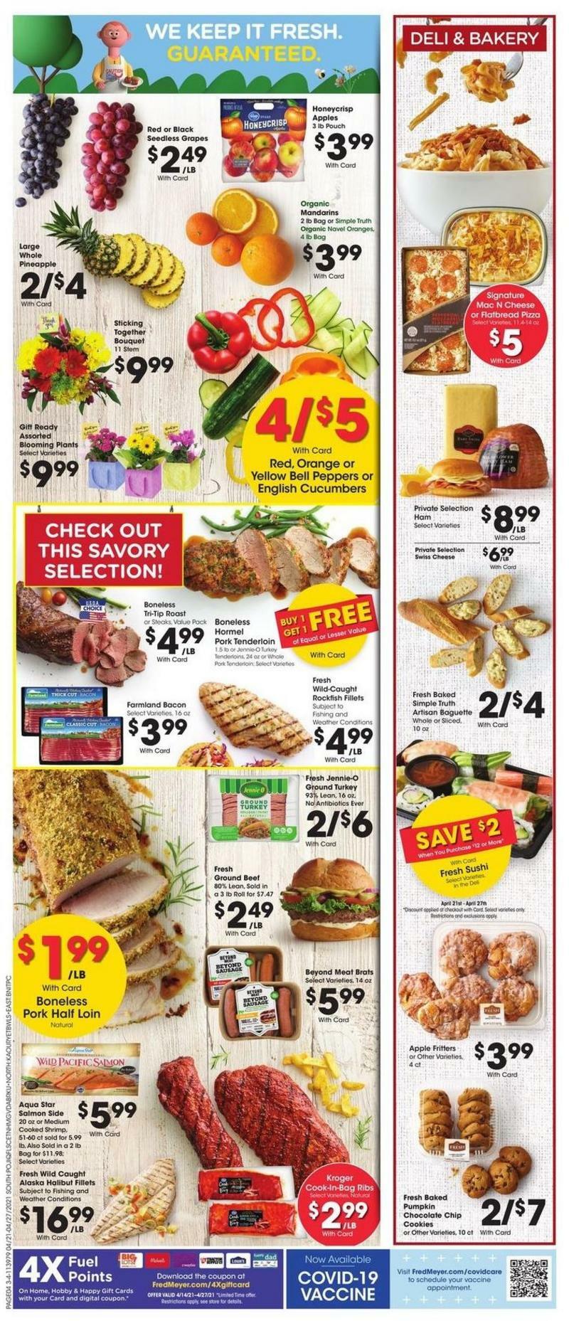 Fred Meyer Weekly Ad from April 21