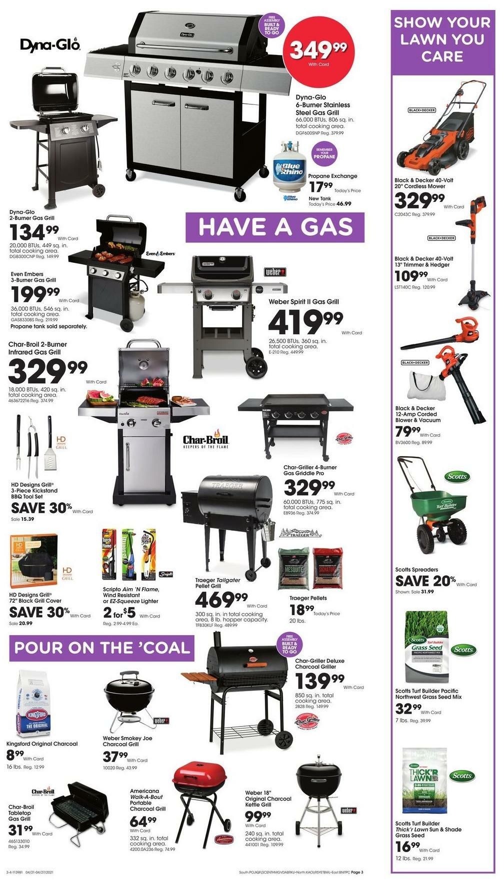 Fred Meyer Garden Weekly Ad from April 21