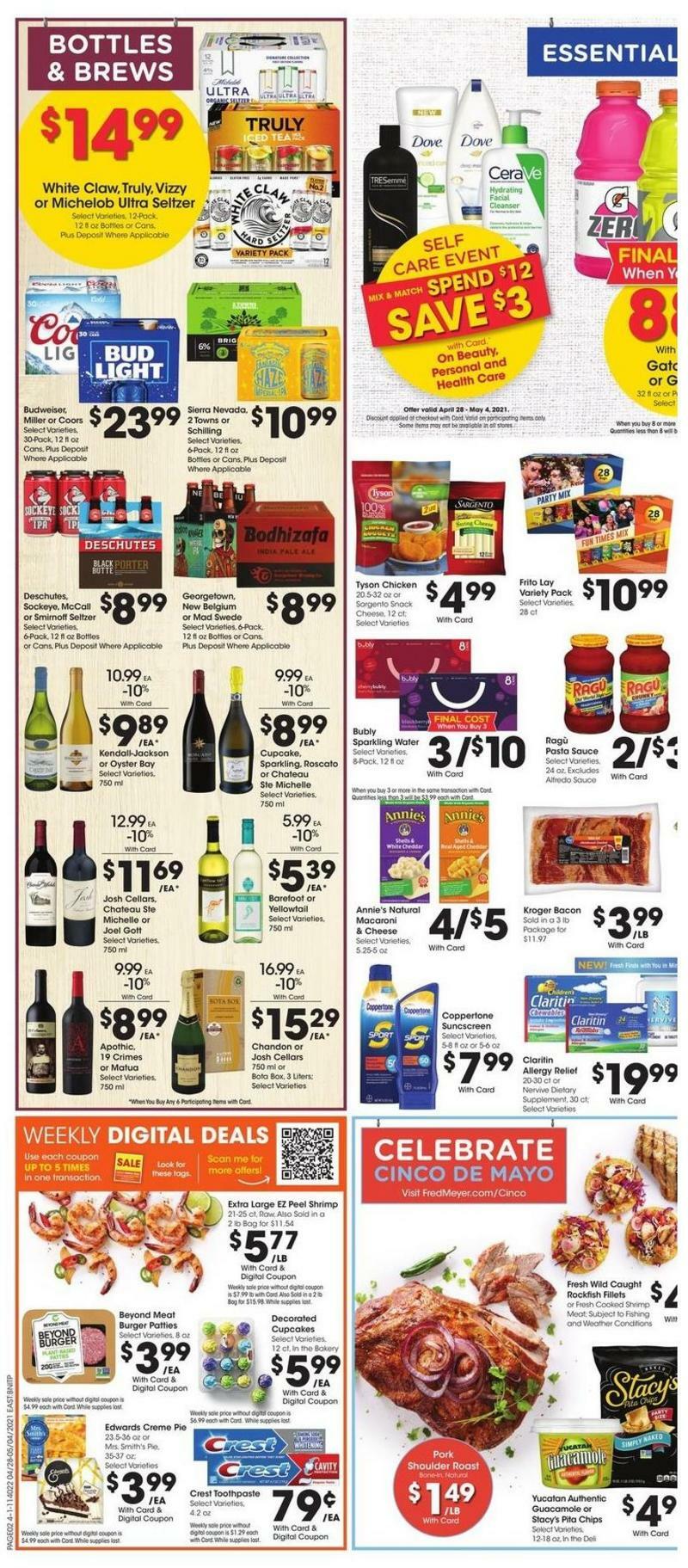 Fred Meyer Weekly Ad from April 28