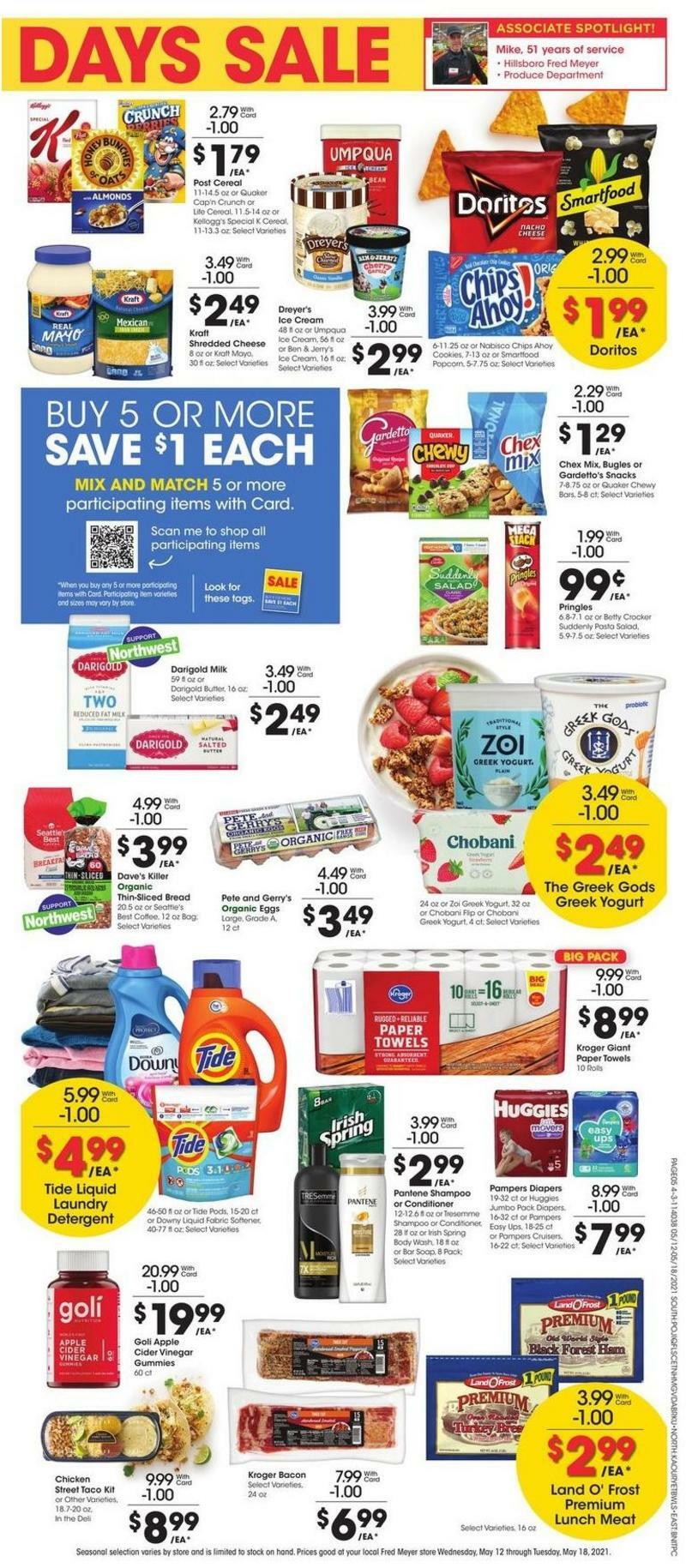 Fred Meyer Weekly Ad from May 12