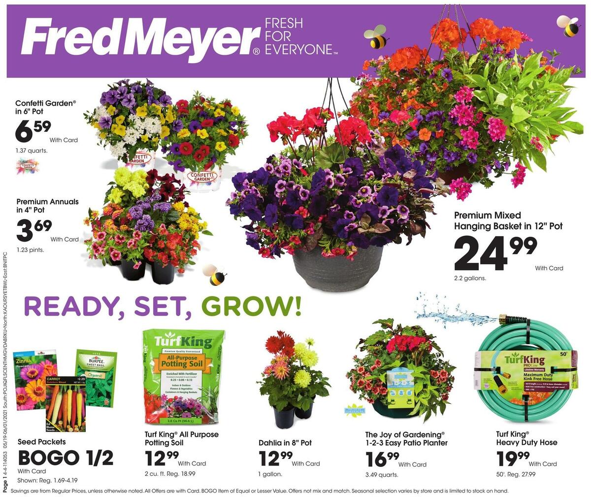 Fred Meyer Garden Weekly Ad from May 19