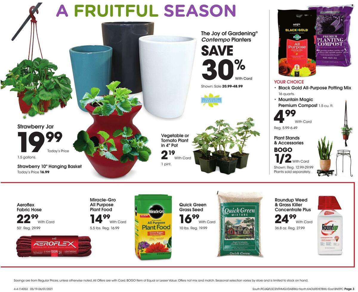 Fred Meyer Garden Weekly Ad from May 19