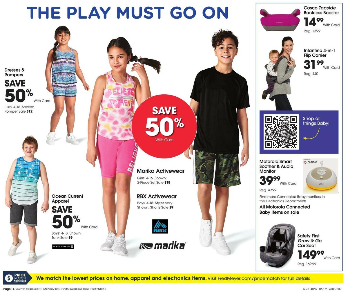 Fred Meyer General Merchandise Weekly Ad from June 2