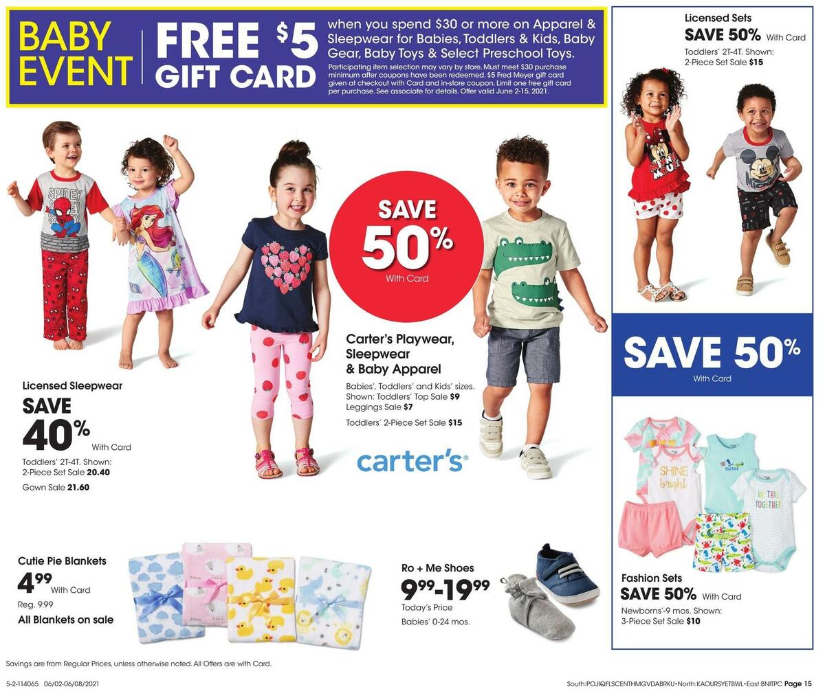 Fred Meyer General Merchandise Weekly Ad from June 2
