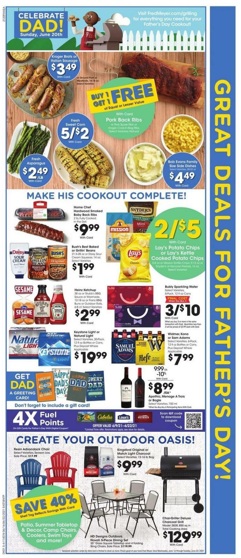 Fred Meyer Weekly Ad from June 16