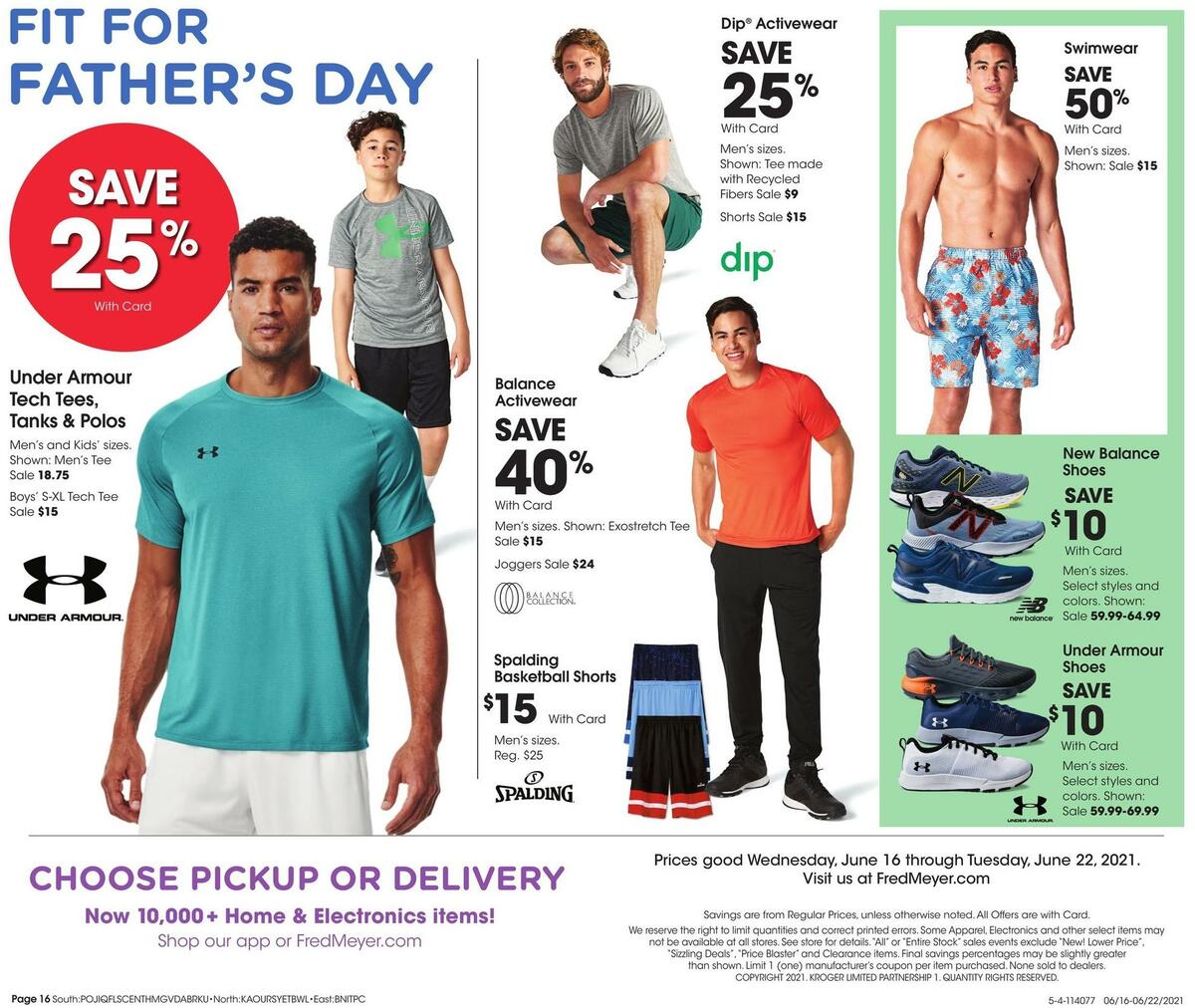 Fred Meyer General Merchandise Weekly Ad from June 16