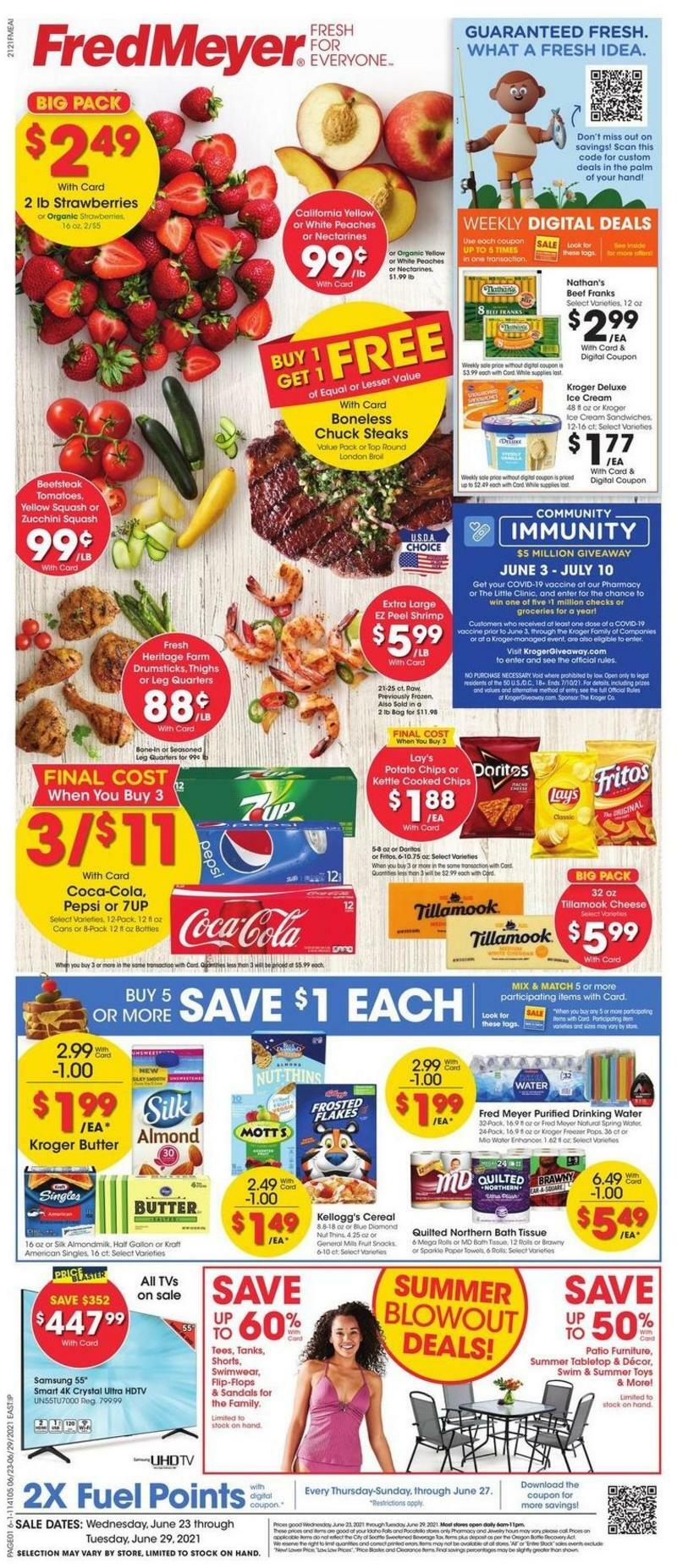Fred Meyer Weekly Ad from June 23