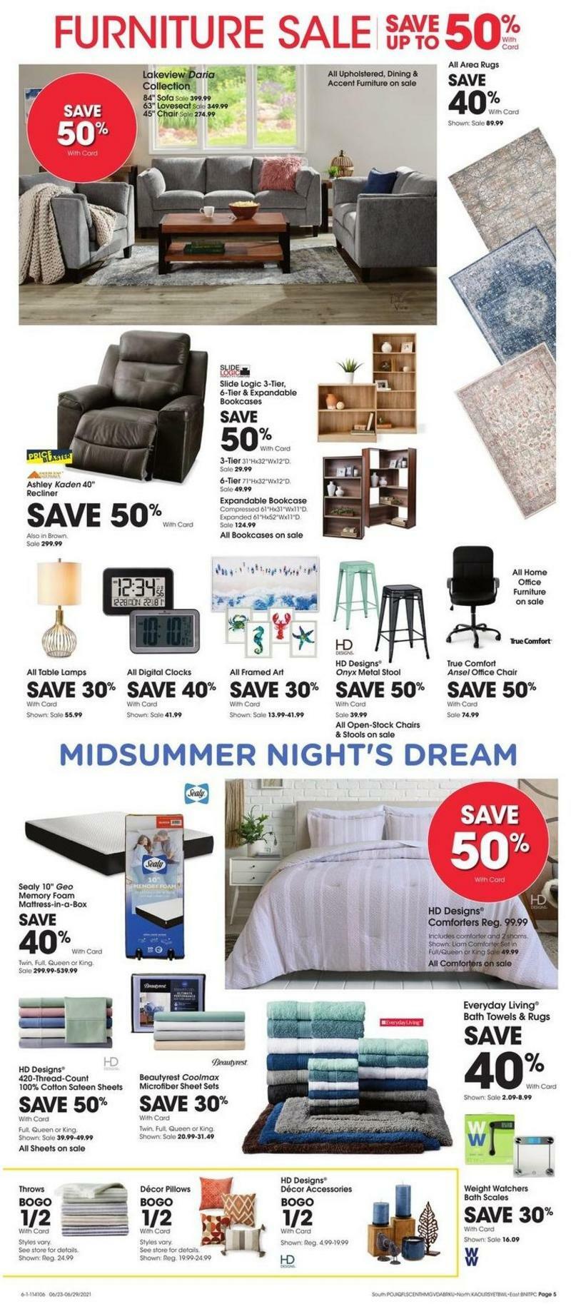 Fred Meyer General Merchandise Weekly Ad from June 23