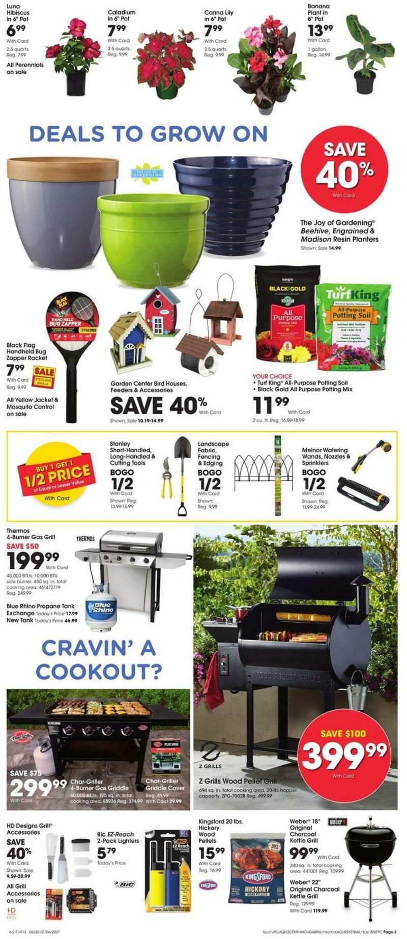 Fred Meyer General Merchandise Weekly Ad from June 30