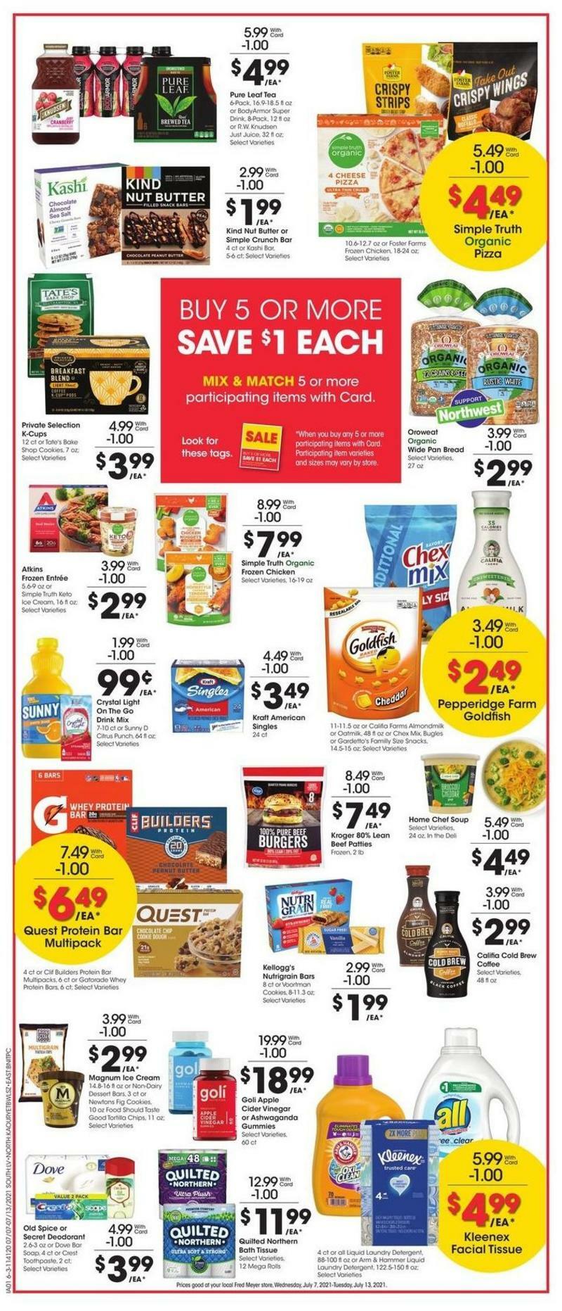 Fred Meyer Weekly Ad from July 7