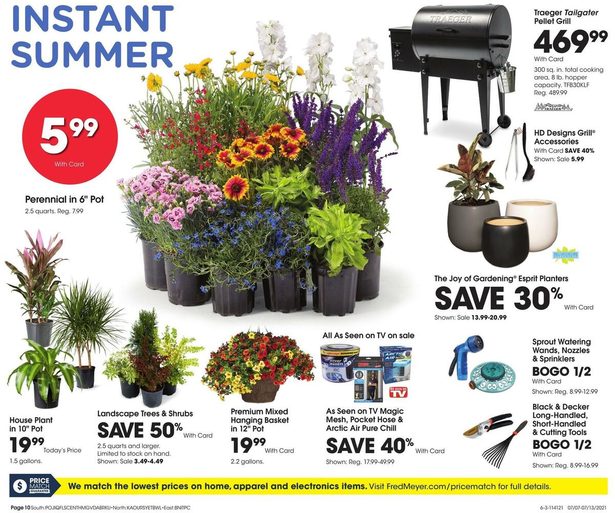 Fred Meyer General Merchandise Weekly Ad from July 7