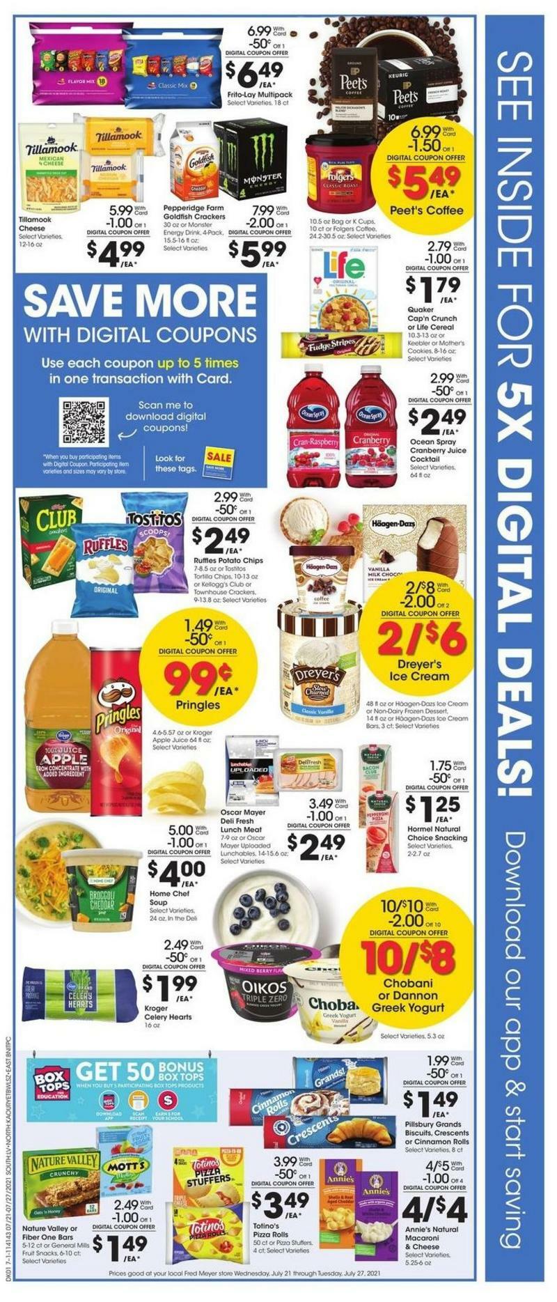Fred Meyer Weekly Ad from July 21