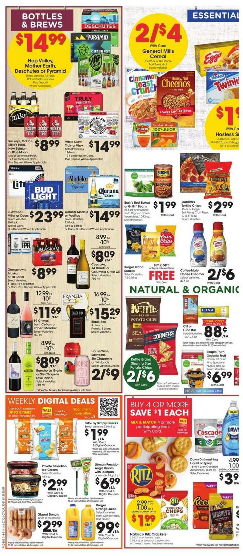 Fred Meyer Weekly Ad from July 21