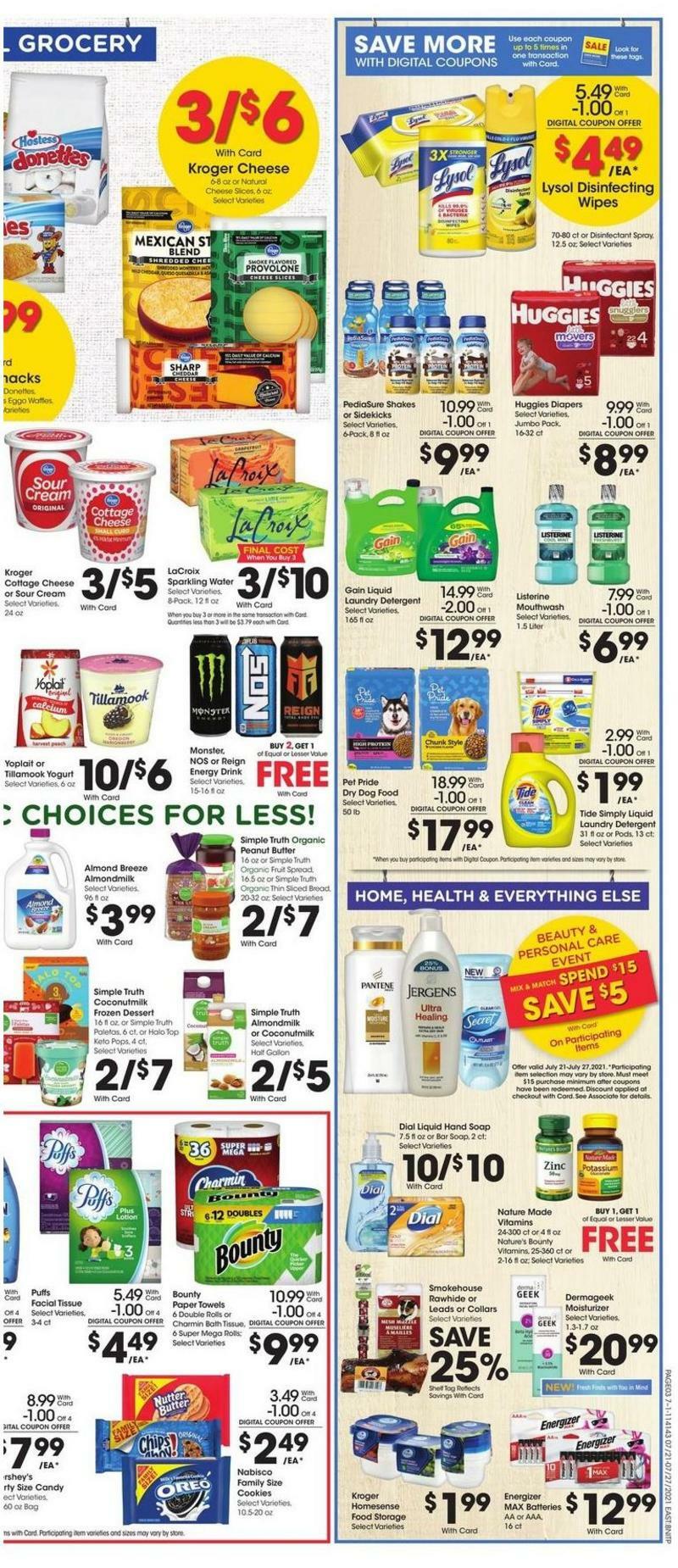 Fred Meyer Weekly Ad from July 21