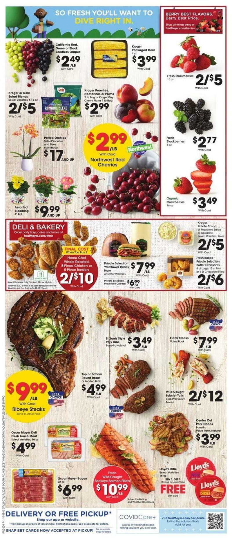 Fred Meyer Weekly Ad from July 21