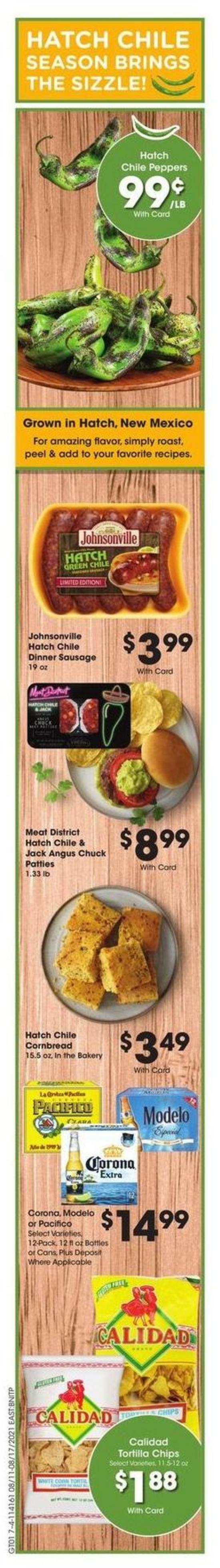 Fred Meyer Weekly Ad from August 11