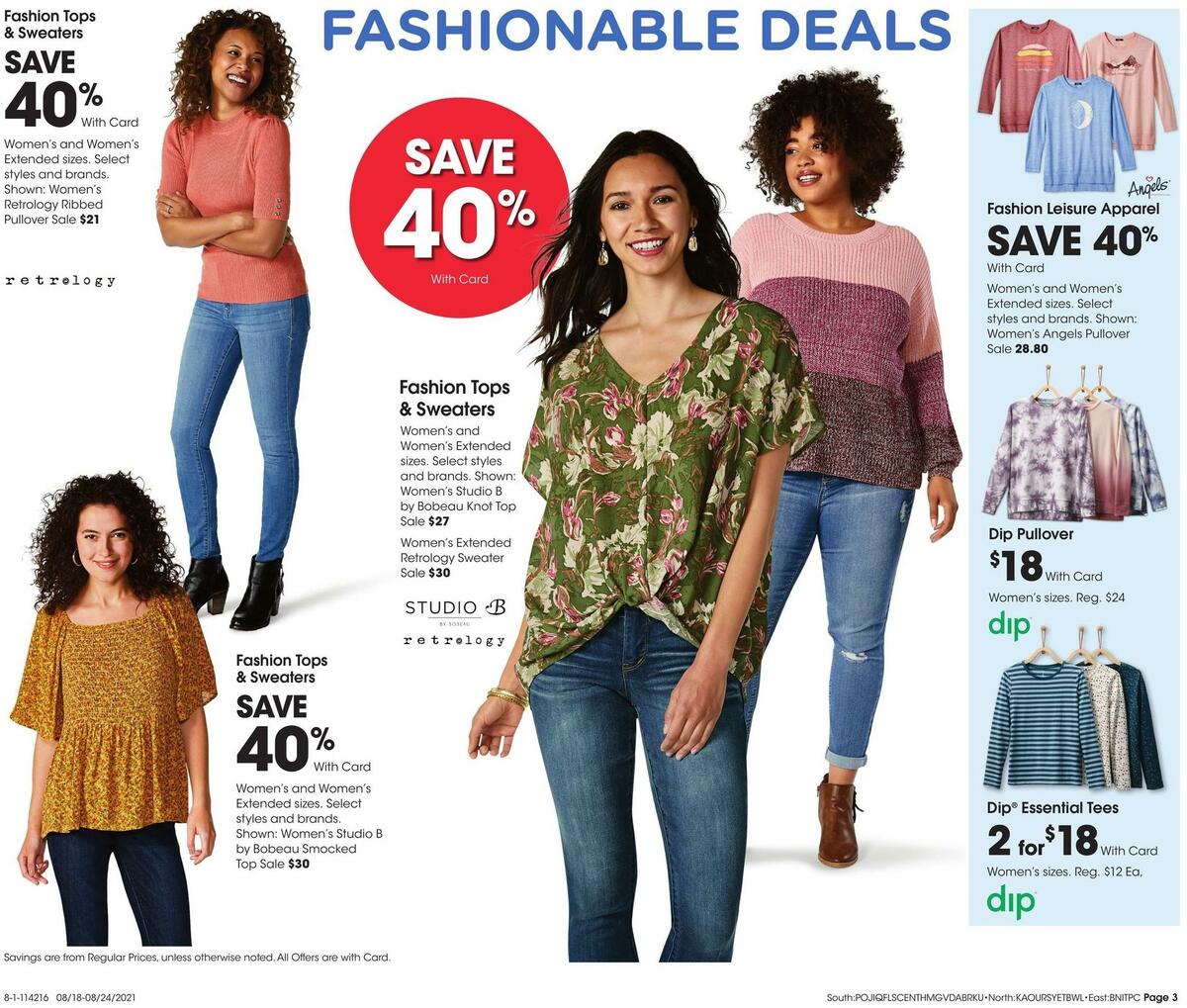 Fred Meyer General Merchandise Weekly Ad from August 18