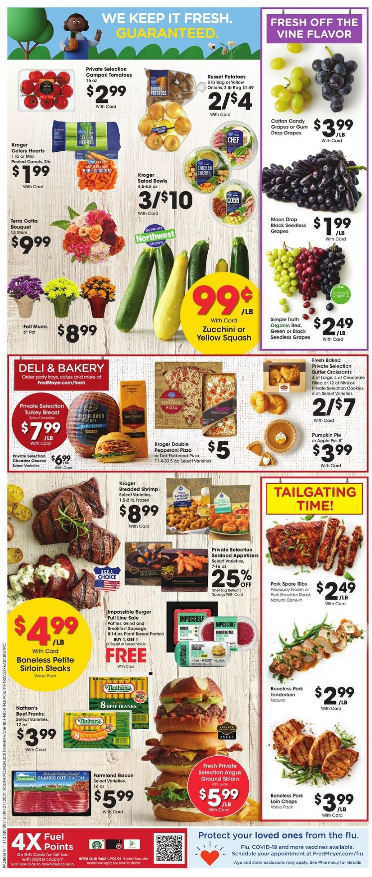 Fred Meyer Weekly Ad from September 15