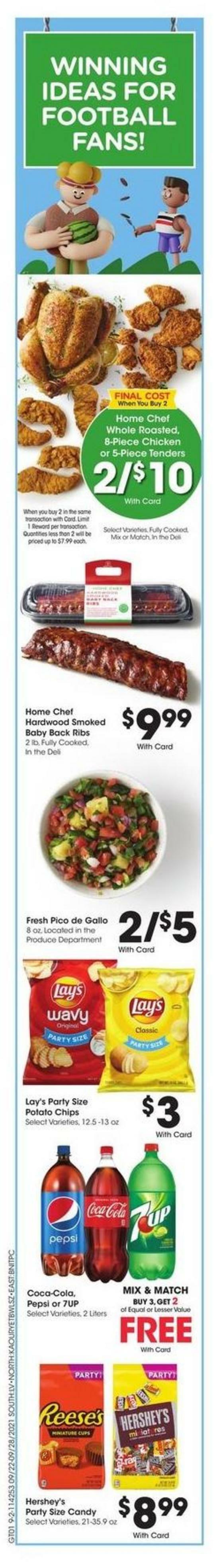 Fred Meyer Weekly Ad from September 22