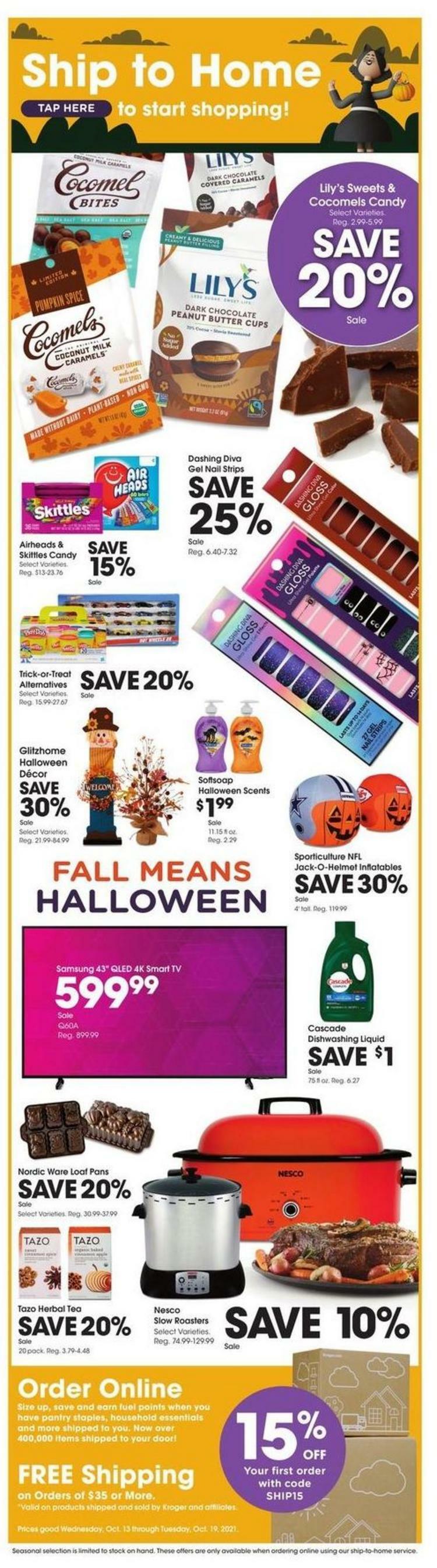 Fred Meyer Weekly Ad from October 13