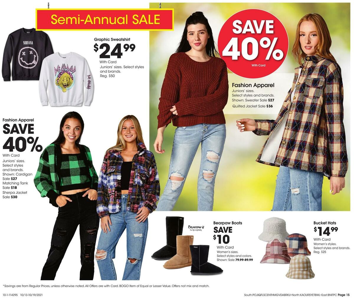 Fred Meyer General Merchandise Weekly Ad from October 13
