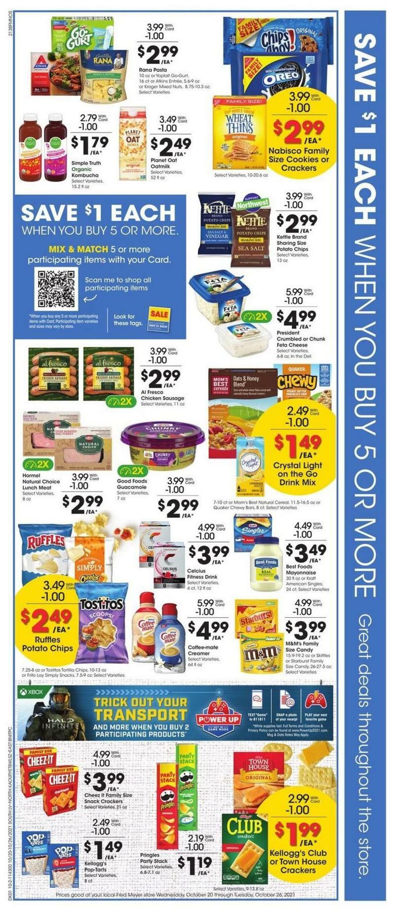Fred Meyer Weekly Ad from October 20