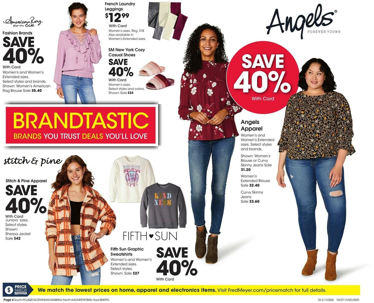 Fred Meyer General Merchandise Weekly Ad from October 27