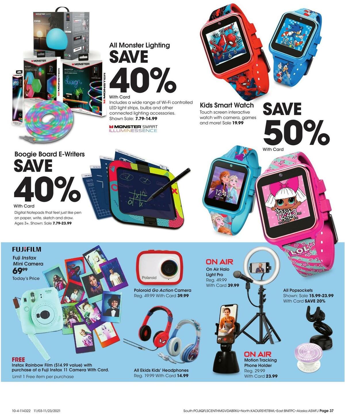 Fred Meyer Toy Book Weekly Ad from November 3