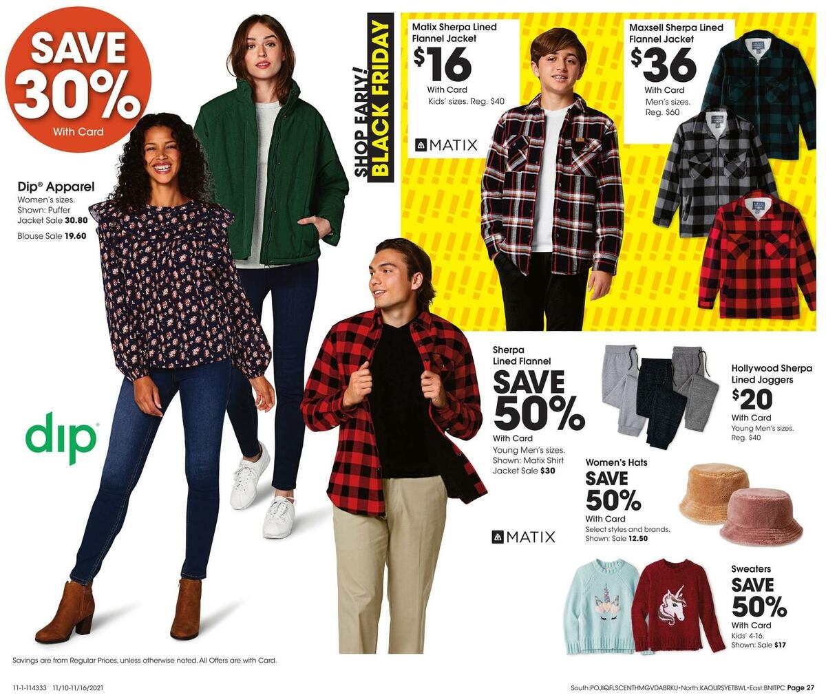 Fred Meyer General Merchandise Weekly Ad from November 10