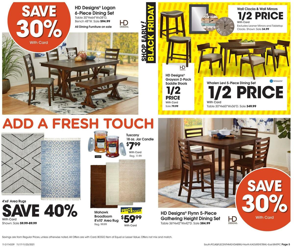 Fred Meyer General Merchandise Weekly Ad from November 17