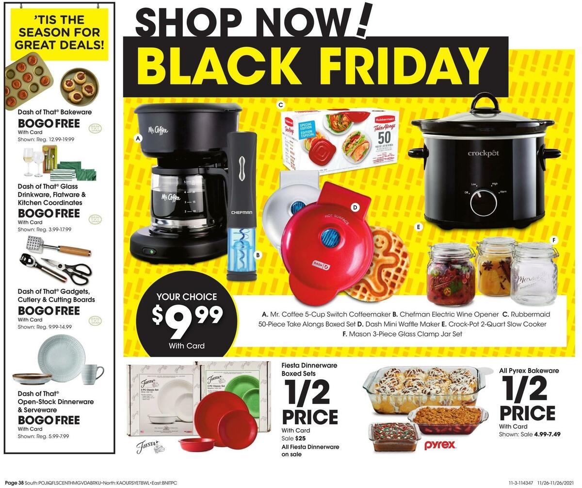 Fred Meyer Black Friday Weekly Ad from November 26