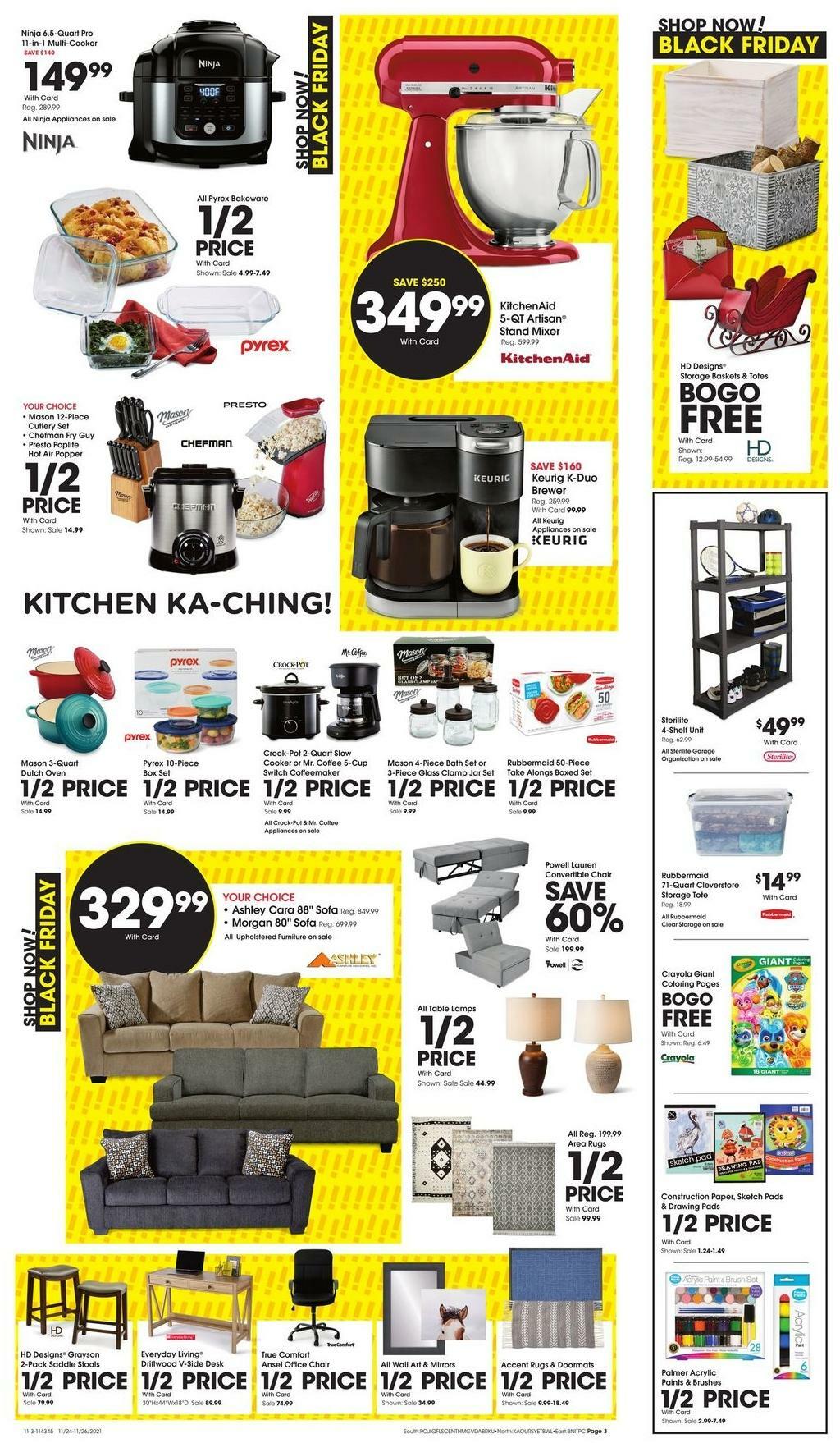 Fred Meyer Early Black Friday Weekly Ad from November 24