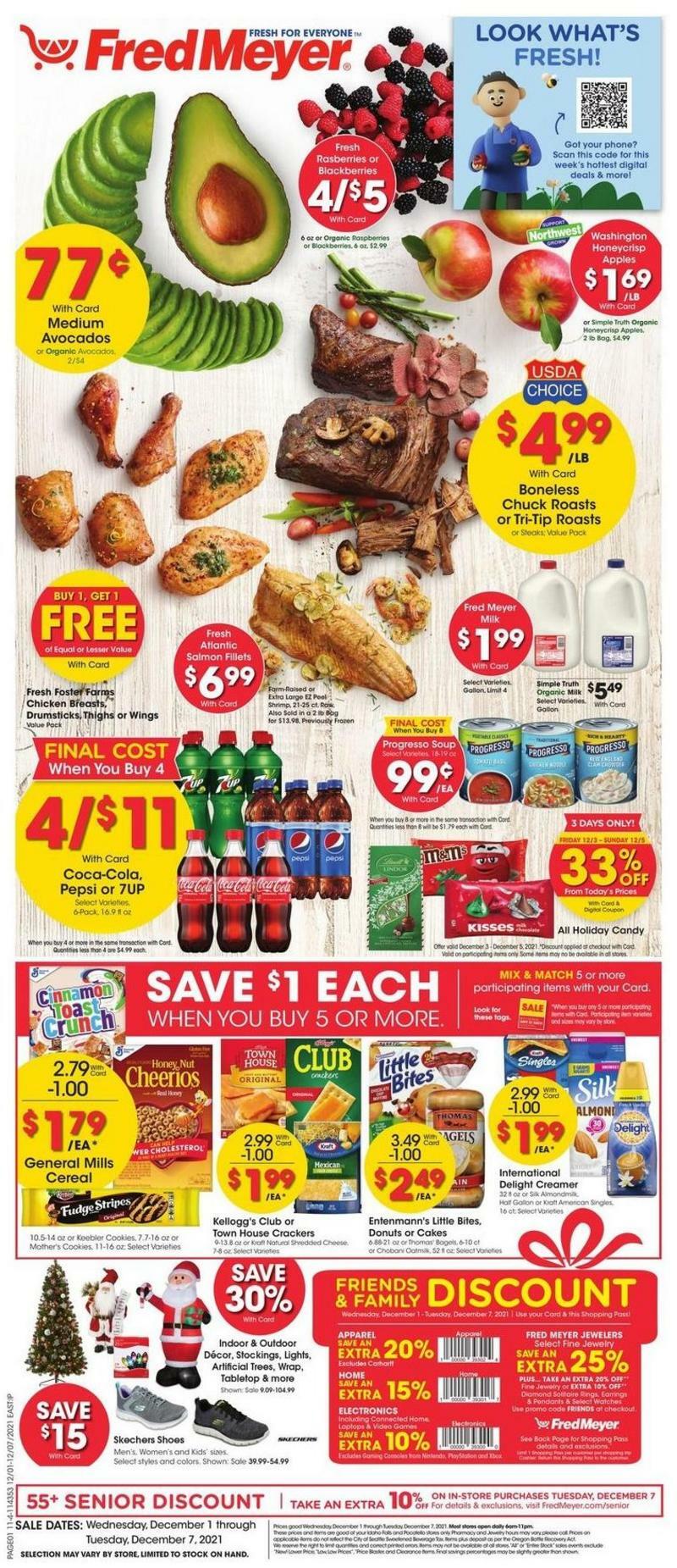 Fred Meyer Weekly Ad from December 1