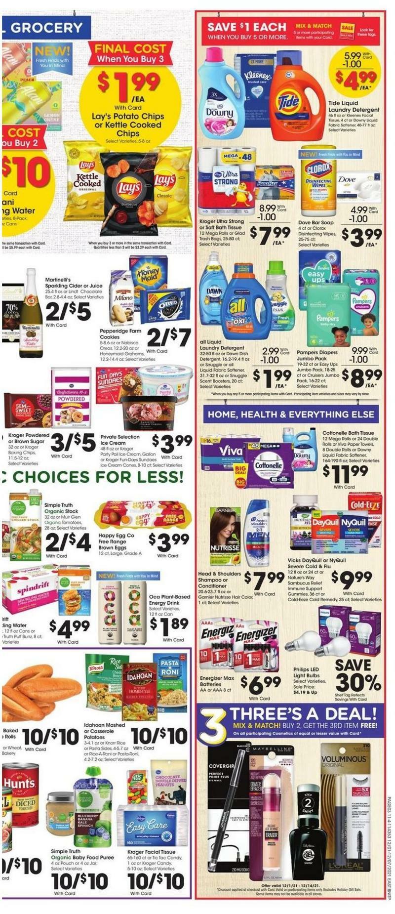 Fred Meyer Weekly Ad from December 1