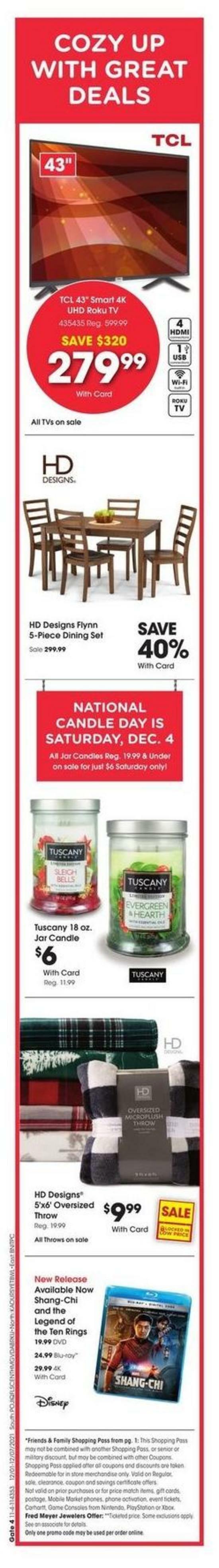 Fred Meyer Weekly Ad from December 1