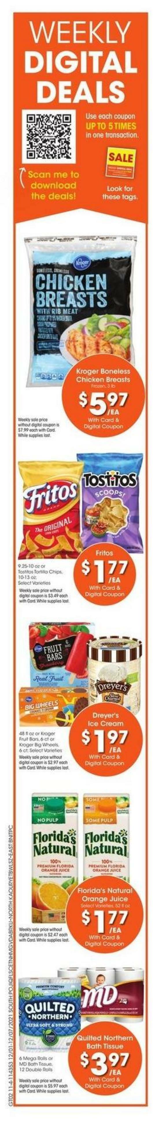 Fred Meyer Weekly Ad from December 1