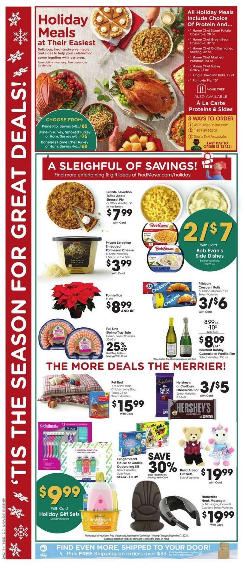 Fred Meyer Weekly Ad from December 1