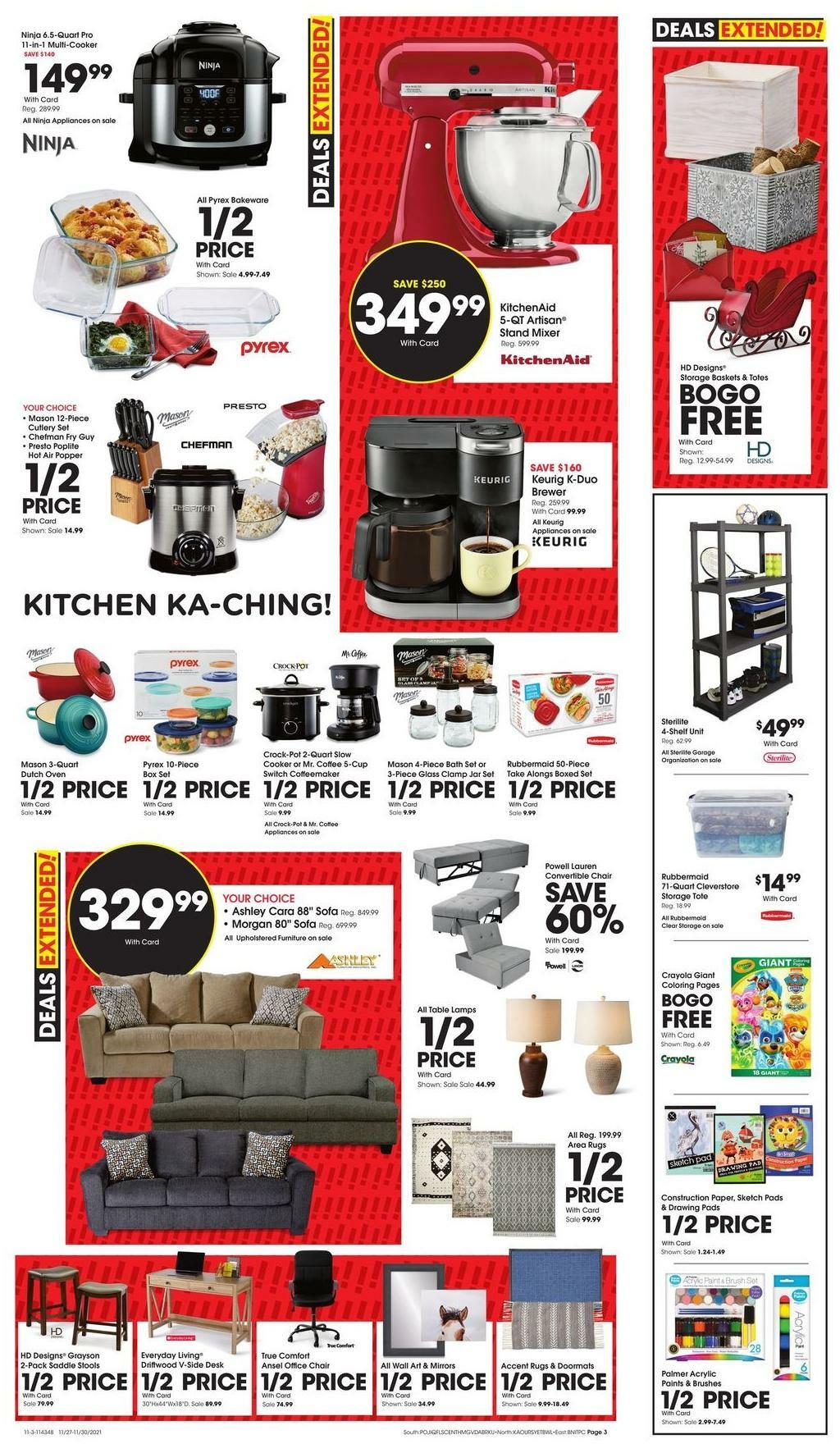 Fred Meyer Black Friday Extended Sale Weekly Ad from November 27
