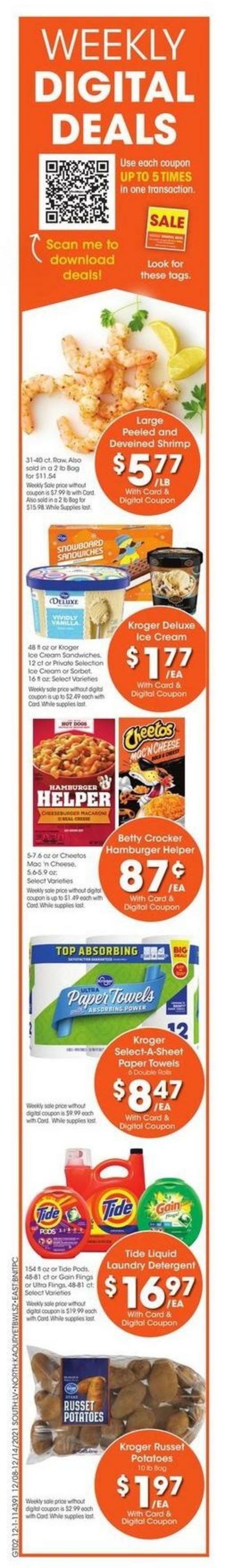 Fred Meyer Weekly Ad from December 8