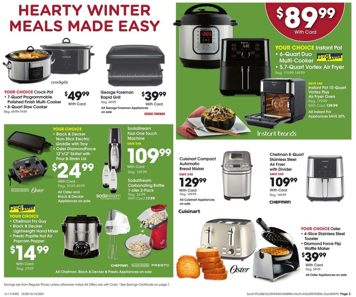 Fred Meyer General Merchandise Weekly Ad from December 8