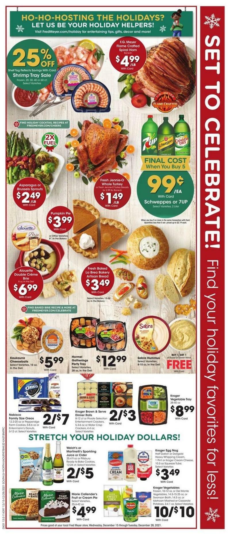 Fred Meyer Weekly Ad from December 15