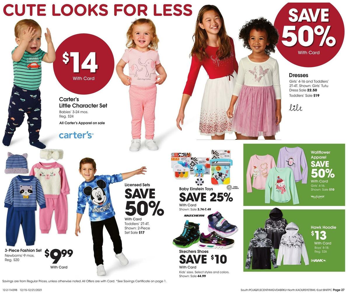 Fred Meyer General Merchandise Weekly Ad from December 15